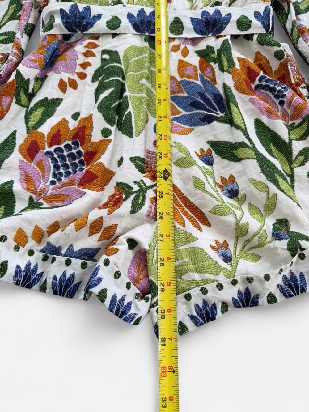 NWT FARM RIO Ummer Garden Floral-Embroidery Romper - Picture 9 of 14